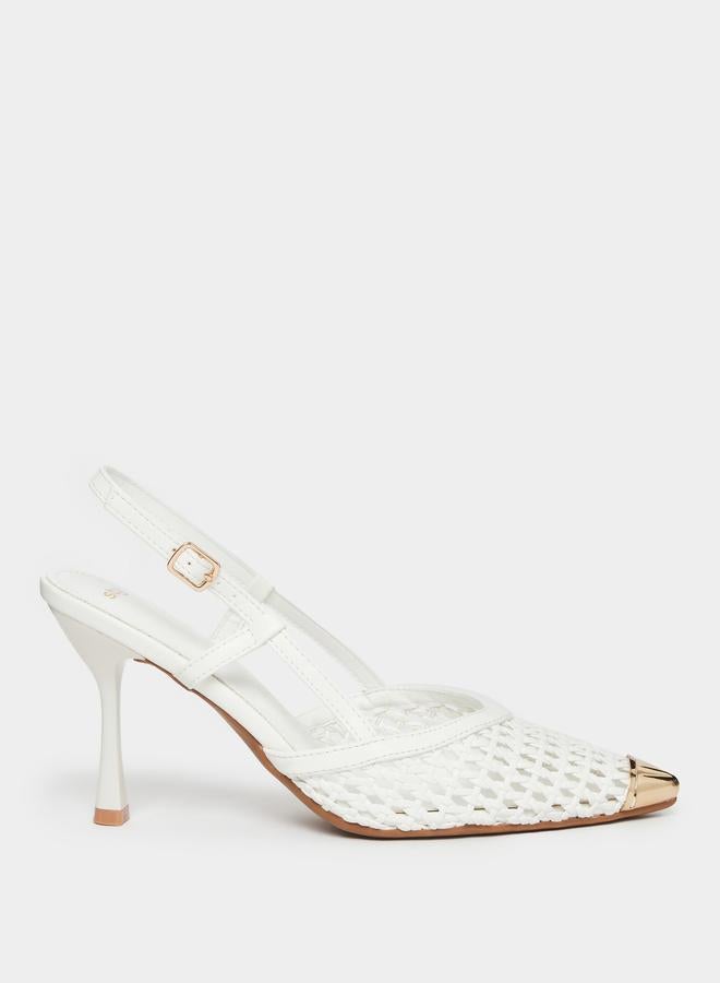 ستايلي حذاء بحزام خلفي منسوجة - Image 2